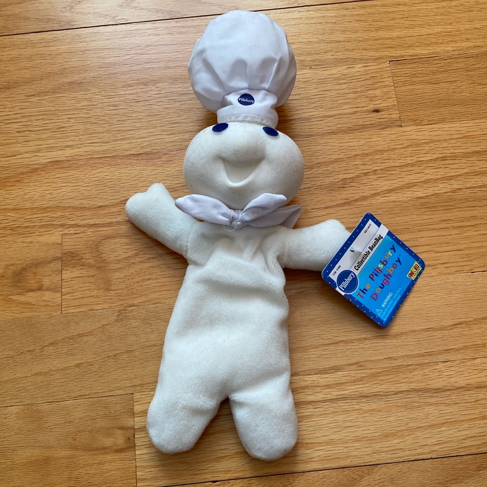 Pillsbury Doughboy stuffed toy